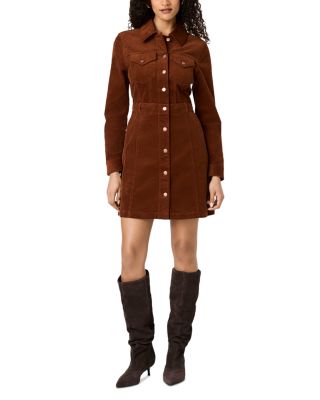Casey Corduroy Button Front Dress - thumbnail 6