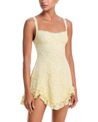 Tillie Ruffled Hem Mini Dress