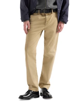 Slim Straight Fit Cotton Blend 32" Chinos