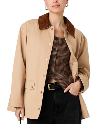 Barn Contrast Collar Jacket - thumbnail 3