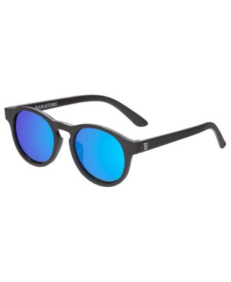 Polarized Keyhole Cobalt with Mirrored Lenses Sunglasses
