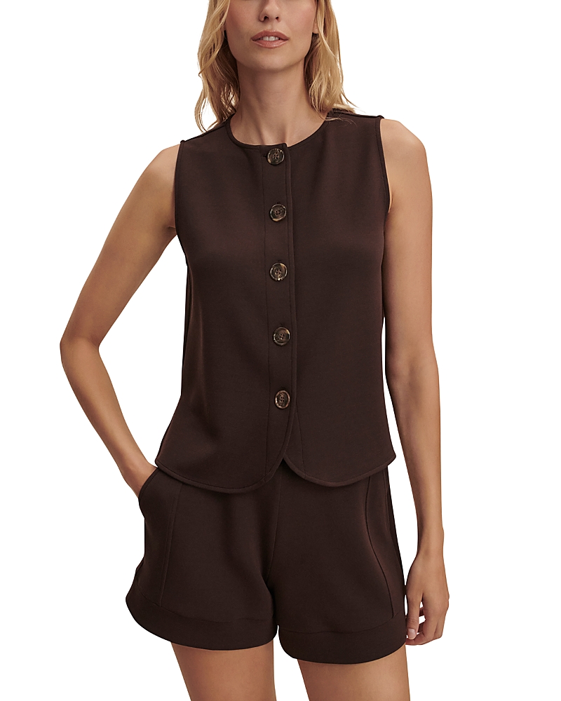 Varley Josie Button Through Tank Top
