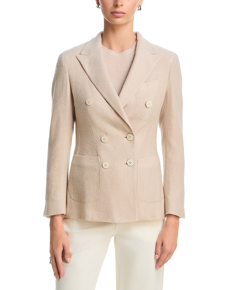 Eleventy Cashmere Double Breasted Jacket