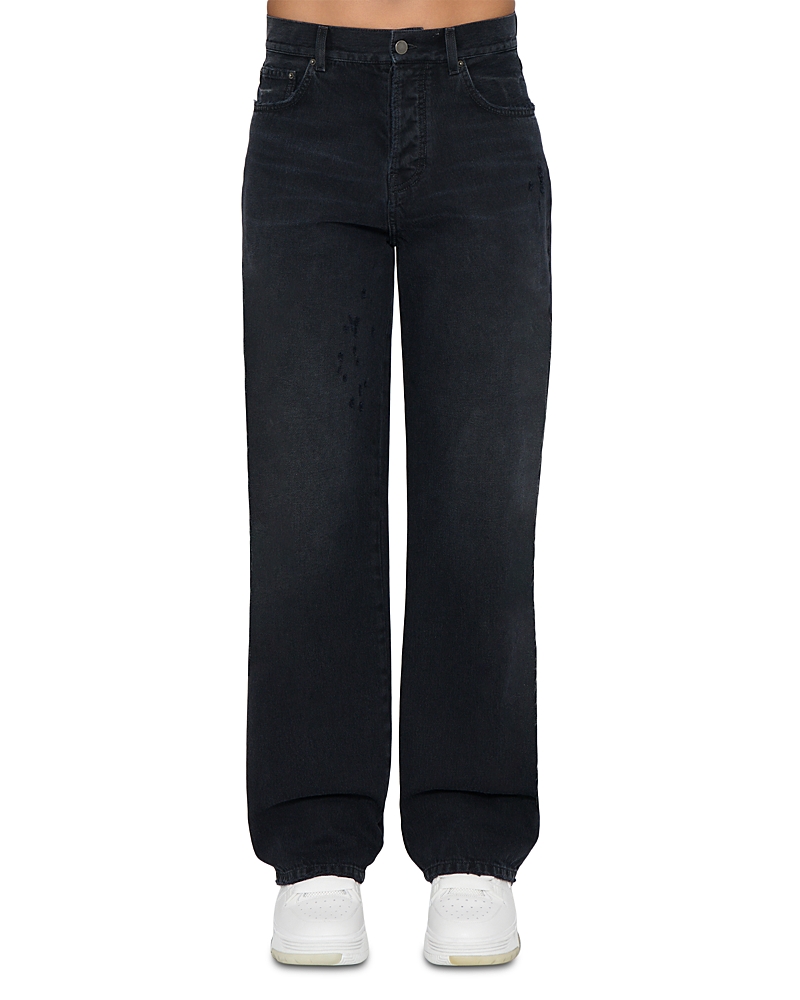 amiri Baggy Fit Jeans in Vintage Black