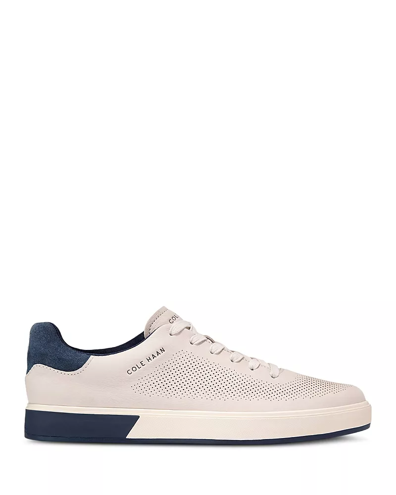 Cole Haan Men's GrandPr Angleace Leather Lace Up Sneakers