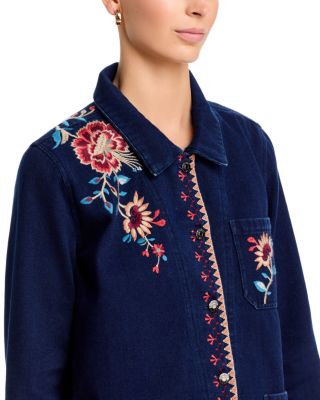 Nadia Collared Cotton Worker Jacket
