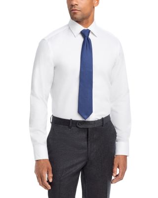 Joe Diamond Solid Regular Fit Dress Shirt