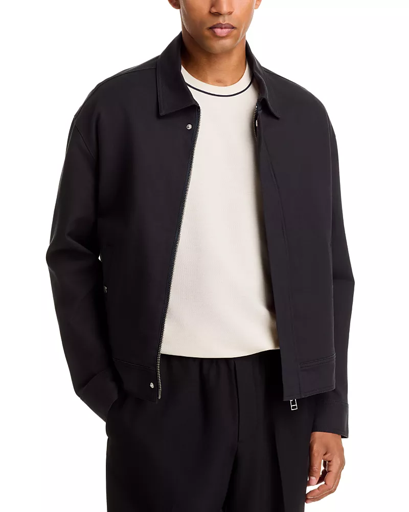 DL1961 Robb Onyx Classic Flight Jacket