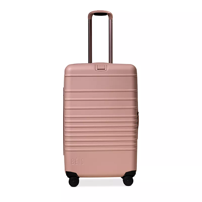 BEIS The Medium Check In Roller in Atlas Pink