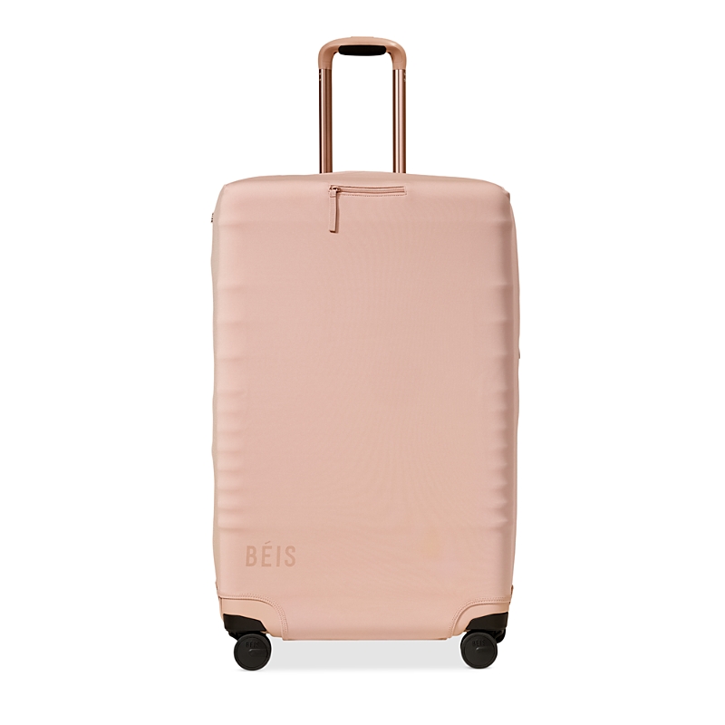 BEIS The Large Check In Luggage Cover in Atlas Pink