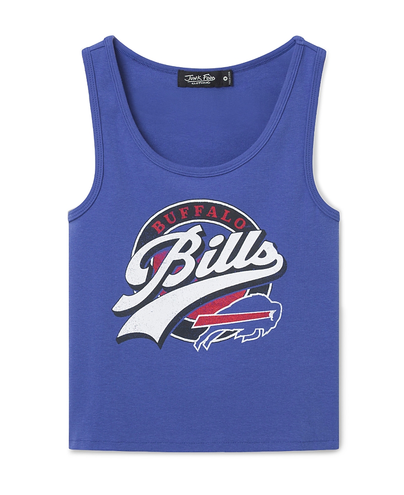 Junk Food Clothing Women's Buffalo Bills Cropped Tank