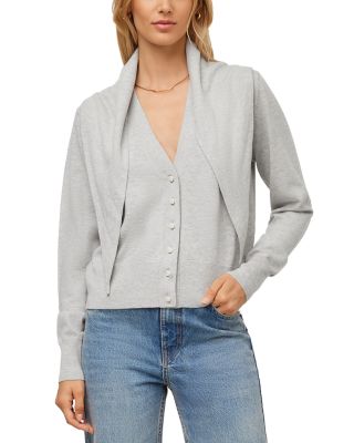 Wren Long Sleeve Scarf Cardigan