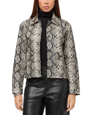 Victoria Faux Leather Jacket
