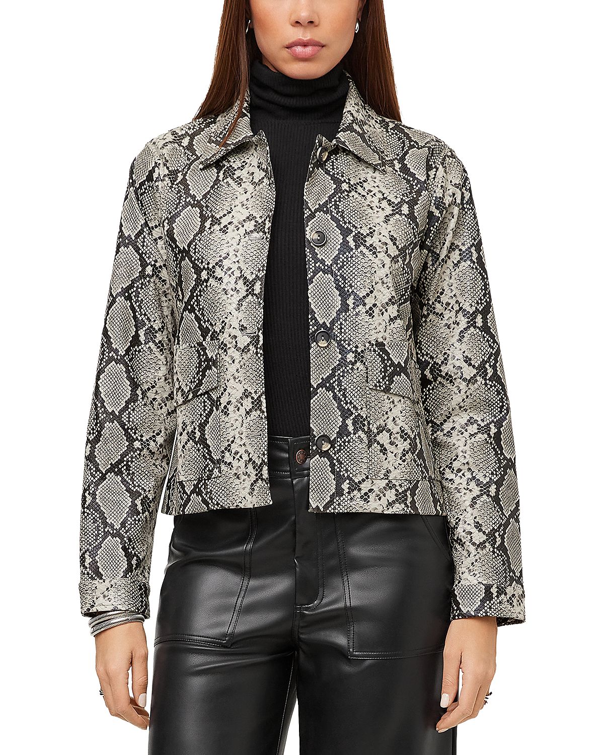 Fifteen Twenty Victoria Faux Leather Jacket
