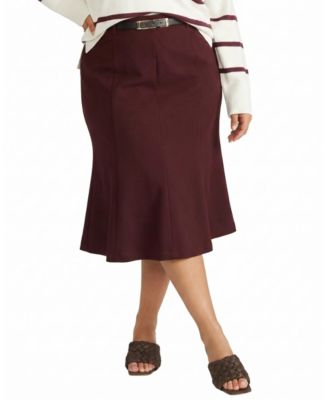  Women's Plus Carla Ponte Skirt