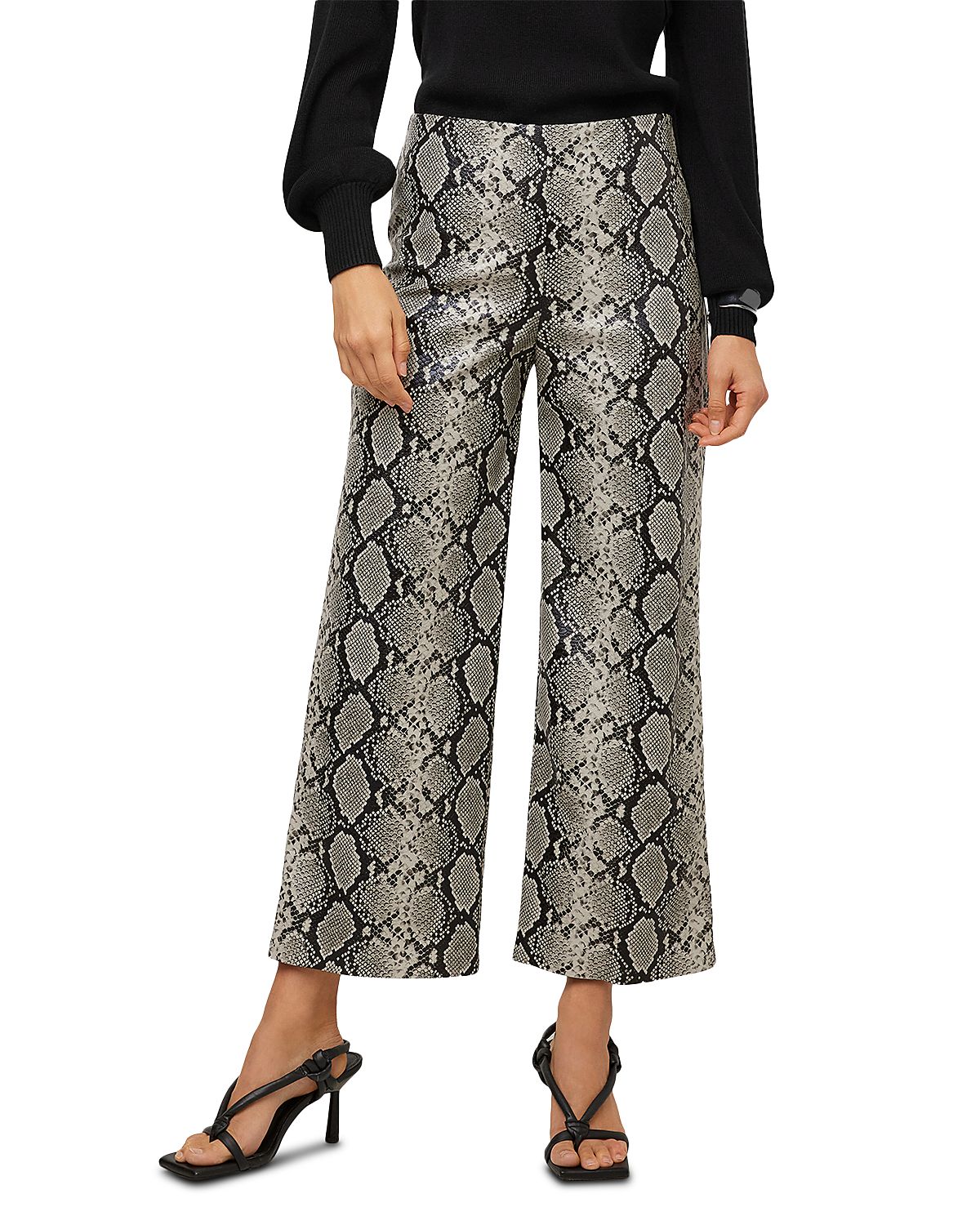 Fifteen Twenty Kelly Faux Leather Cropped Pants