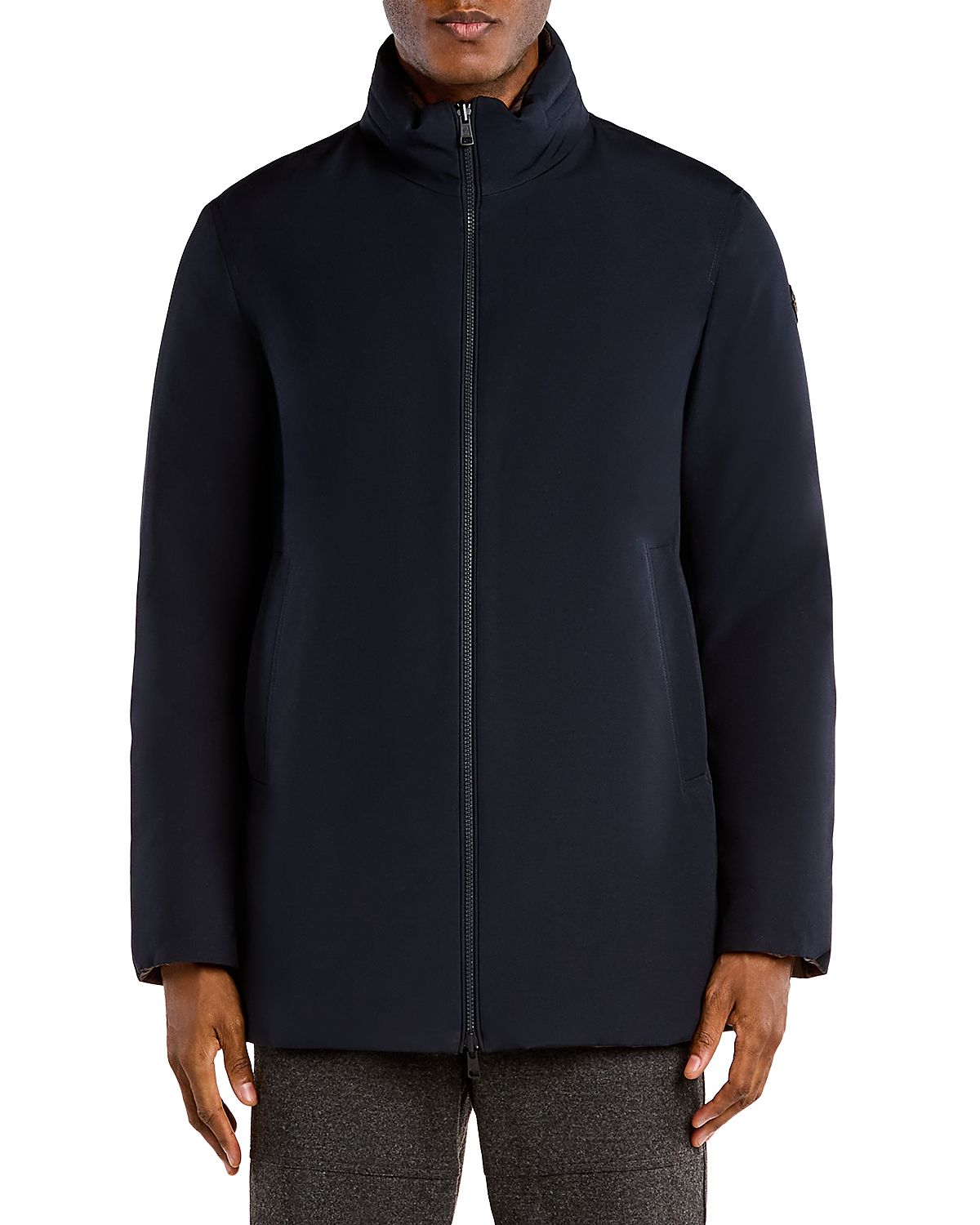 Moncler Didessa Reversible Stand Collar Down Parka