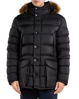 Clunye Hooded Stand Collar Down Parka