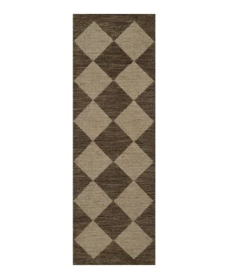 Momeni Willow WILLOWLO-4BRN Runner, 2'6" x 8'