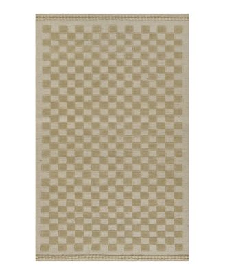 Momeni Willow WILLOWLO-1BGE Area Rug, 6'3" x 9'