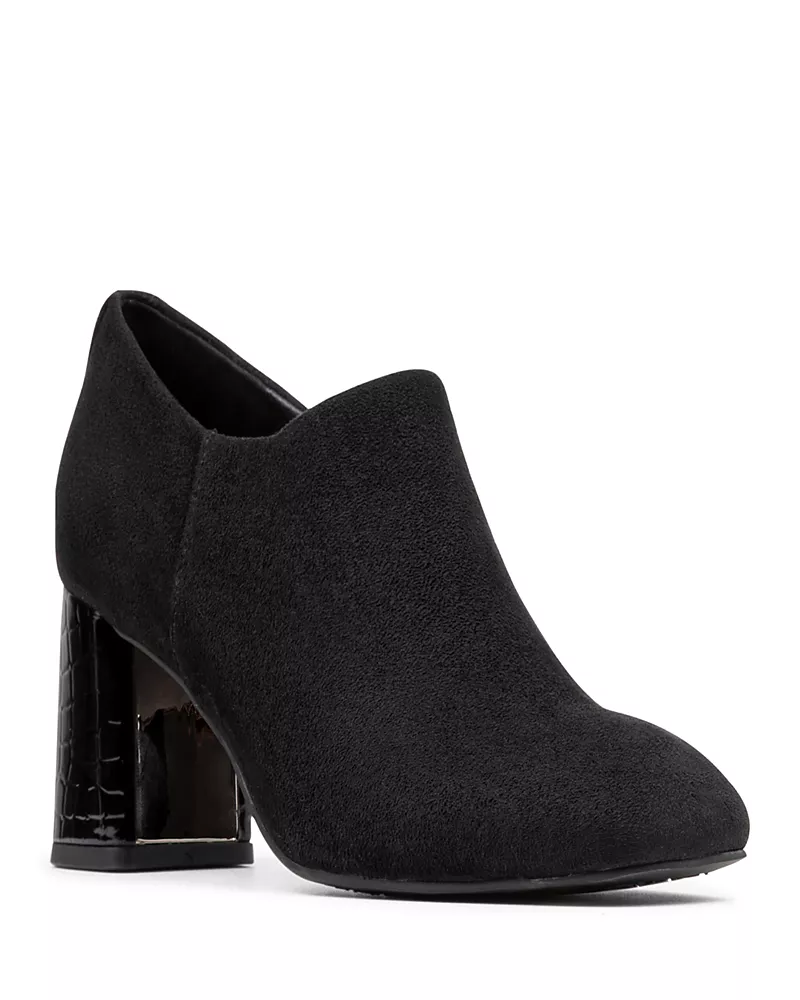 Donald Pliner Women's Mid Heel Suede Shooties