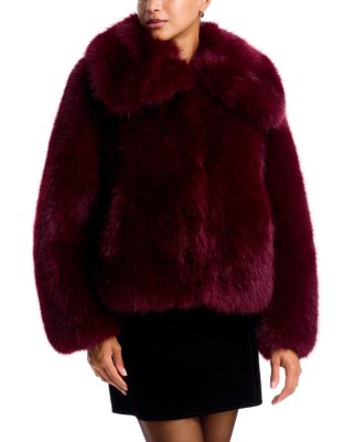 Faux Fur Collar Jacket - Exclusive