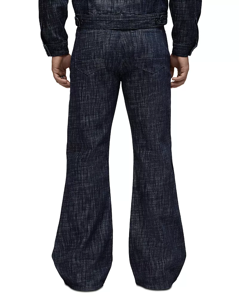 Hudson Hendrix Flare Cotton 33 Jeans in Normandy