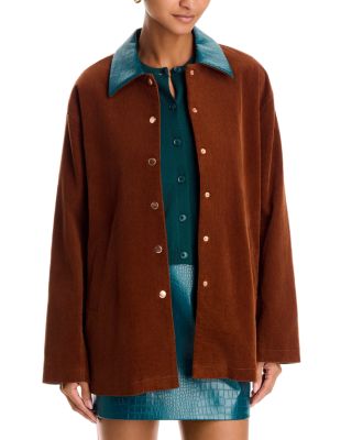 Casey Cotton Stretch Corduroy Coat