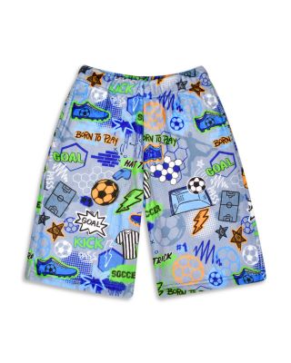 Boys' Corey Paige Born to Play Soccer Plush Board Shorts - Little Kid, Big Kid