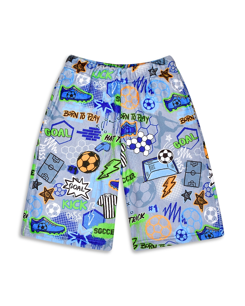 Iscream Boys' Corey Paige Born to Play Soccer Plush Board Shorts - Little Kid, Big Kid