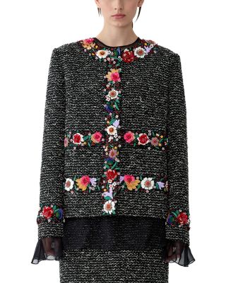 Embellished Long Sleeve Jacket