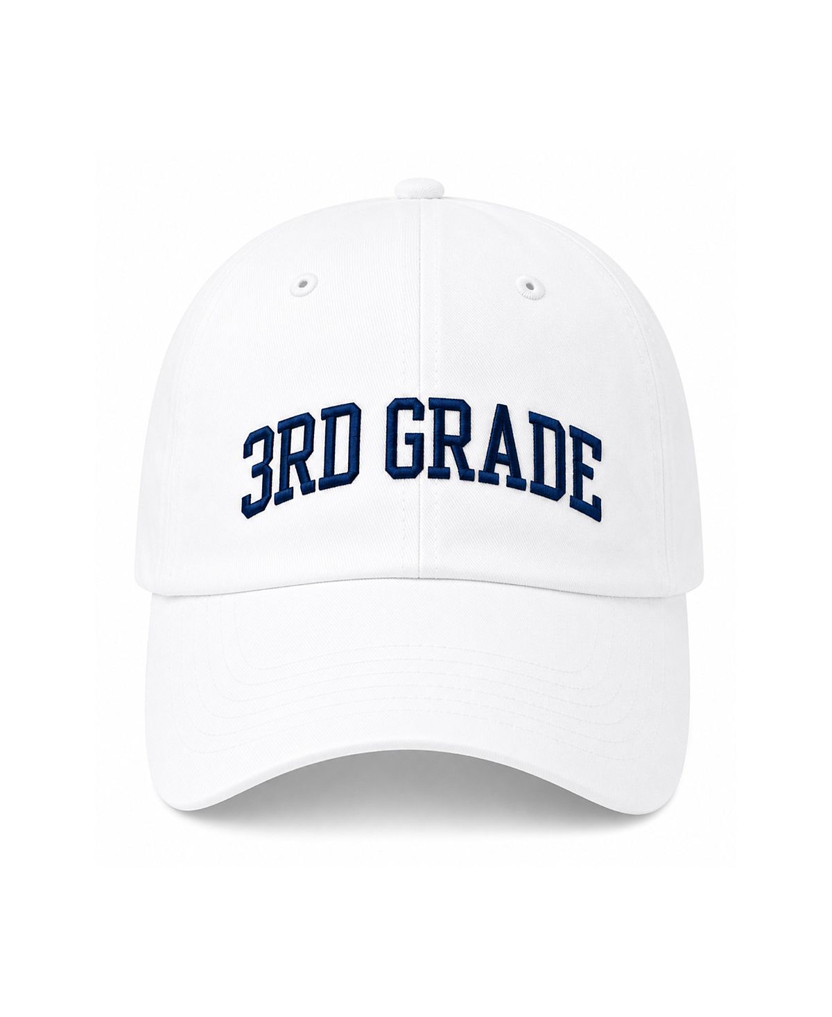 Bits & Bows Unisex Back-to-School 3rd Grade Baseball Hat