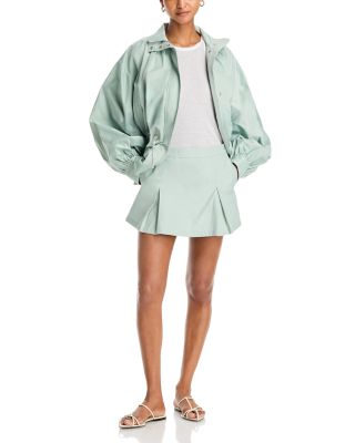 Xala Zip Up Jacket & Mini Skirt