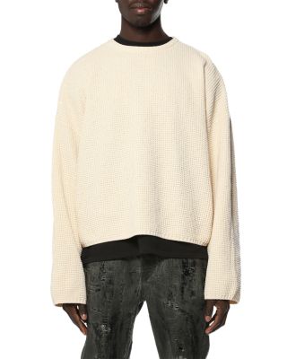 Oversized Chenille Cotton Sweater