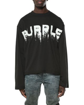 Wide Cropped Logo Cotton Shirt