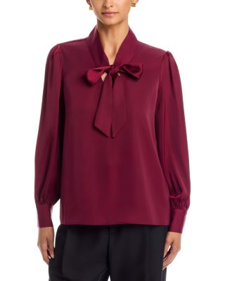 Bow Neck Tie Blouse