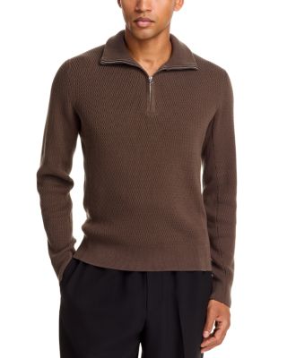 Danton Quarter Zip Cotton Sweater