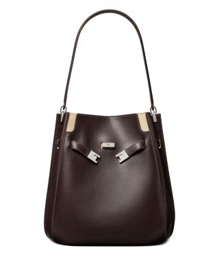Lee Radziwell Leather Bucket Bag