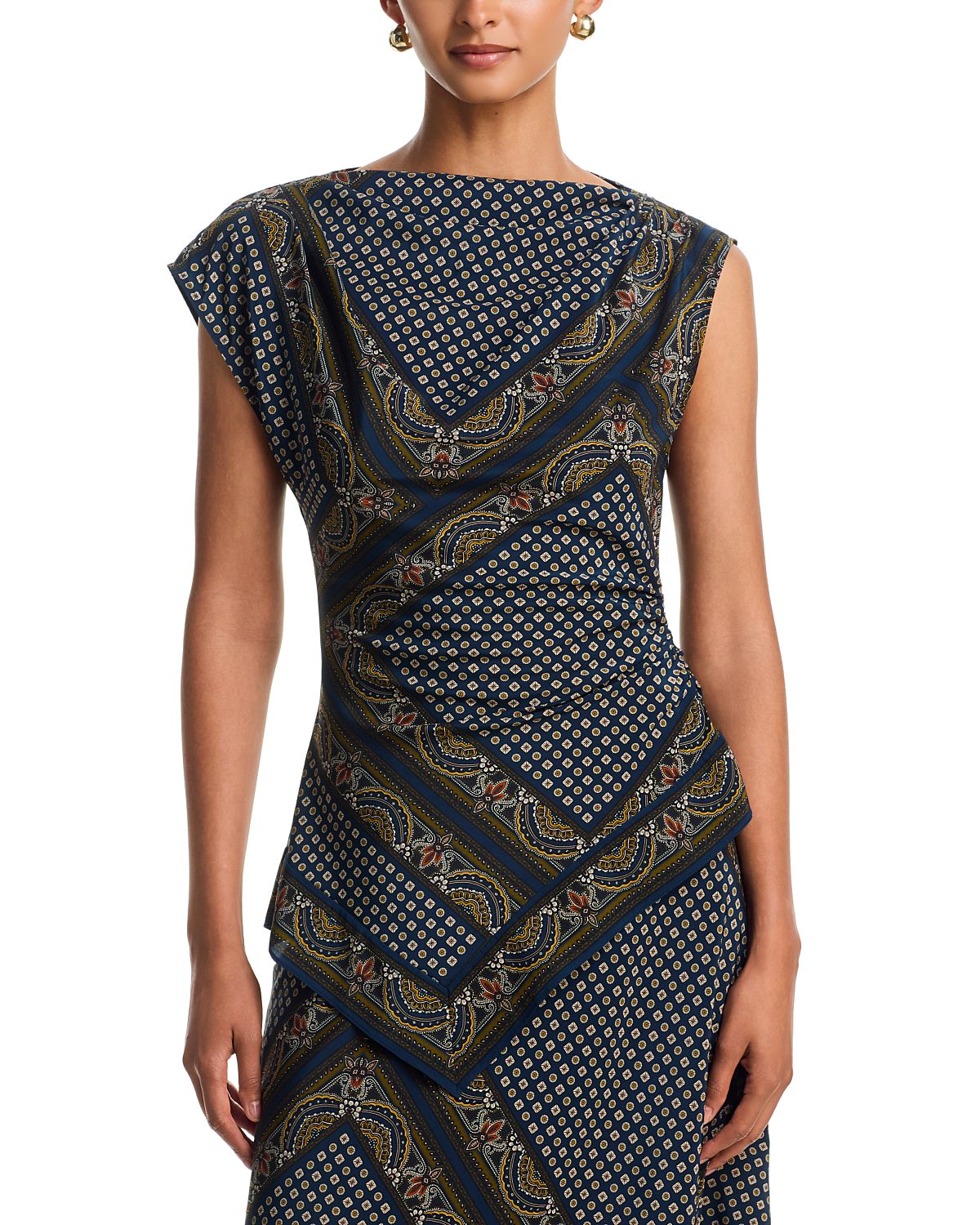 Veronica Beard Yvonne Asymmetric Top
