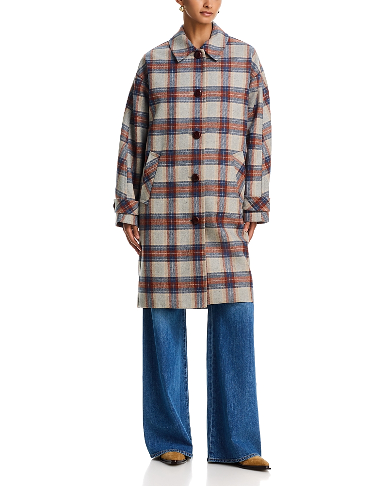 Veronica Beard Laurent Wool Blend Dickey Coat