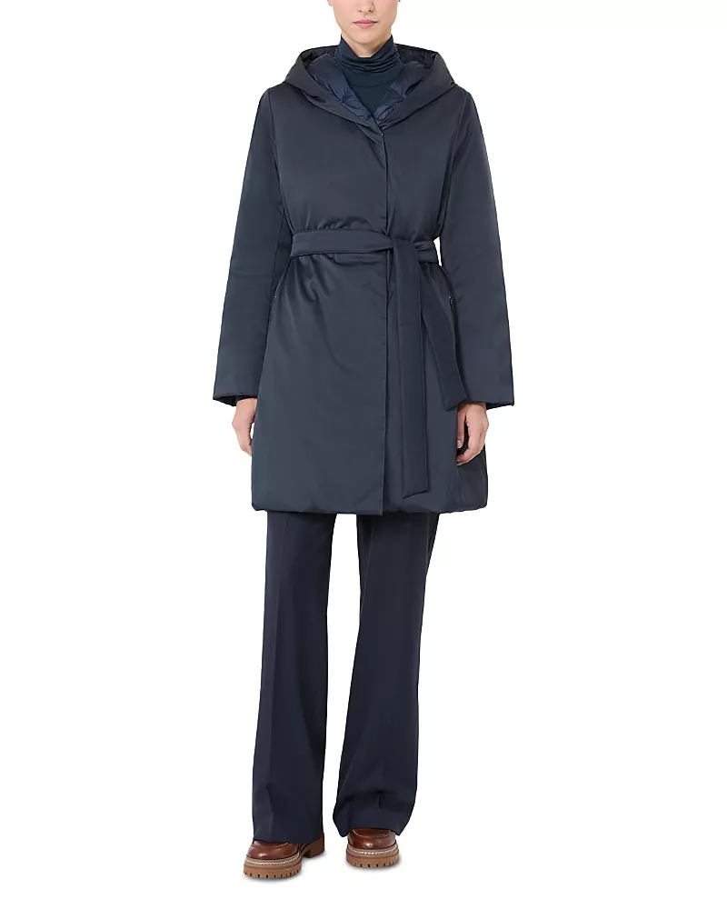 Weekend Max Mara Wkduggioso Reversible Hooded Down Coat