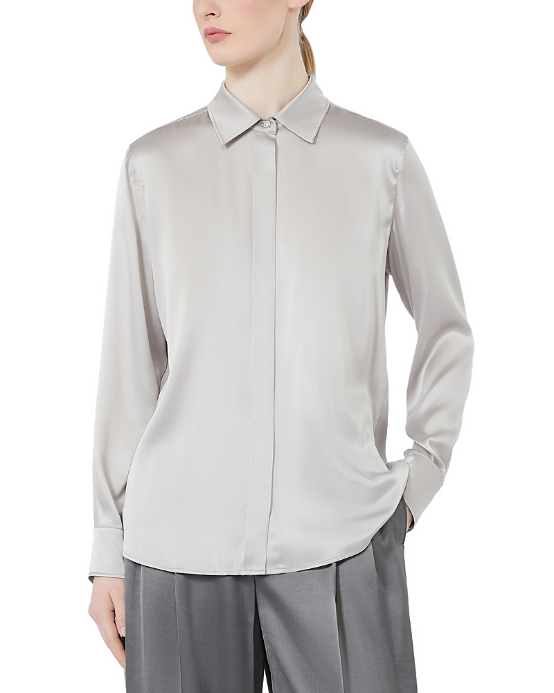 Max Mara Studio Mstxero Silk Blend Shirt