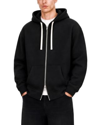 Relaxed Fit Floyd Zip Through Hooded Sweater