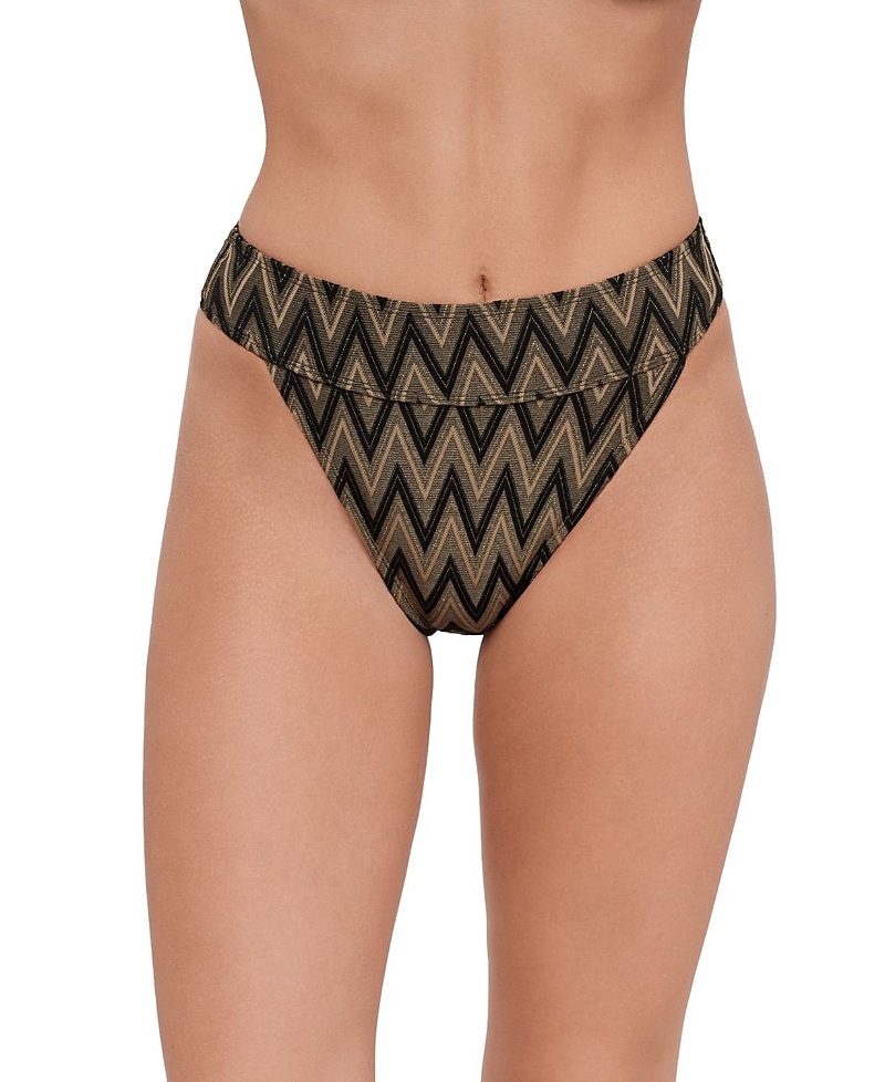 Steve Madden Banded High Leg High Waist Bottom