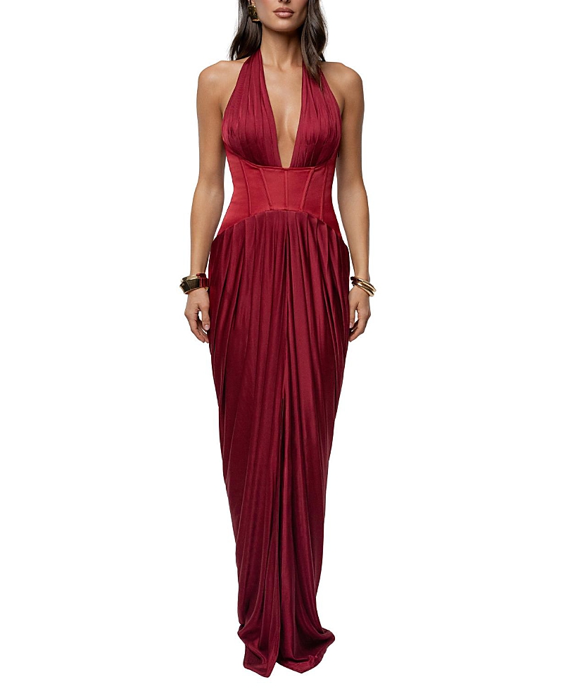 Jluxlabel Drape And Destiny Maxi Dress