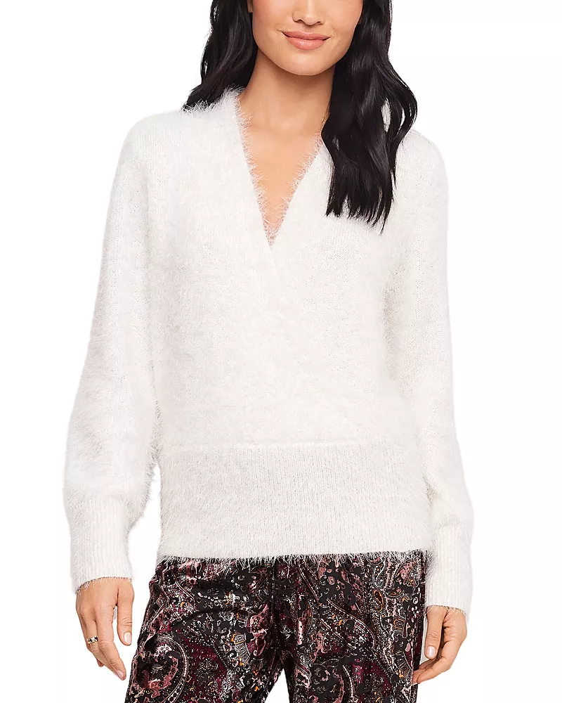 Karen Kane Eyelash Wrap Sweater