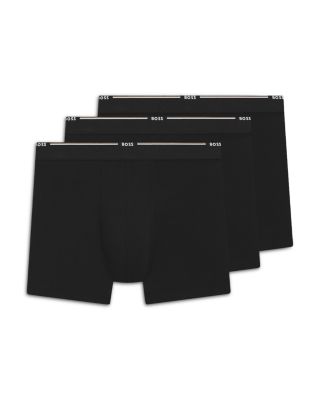 Logo Stripe Boxer Briefs, Pack of 3