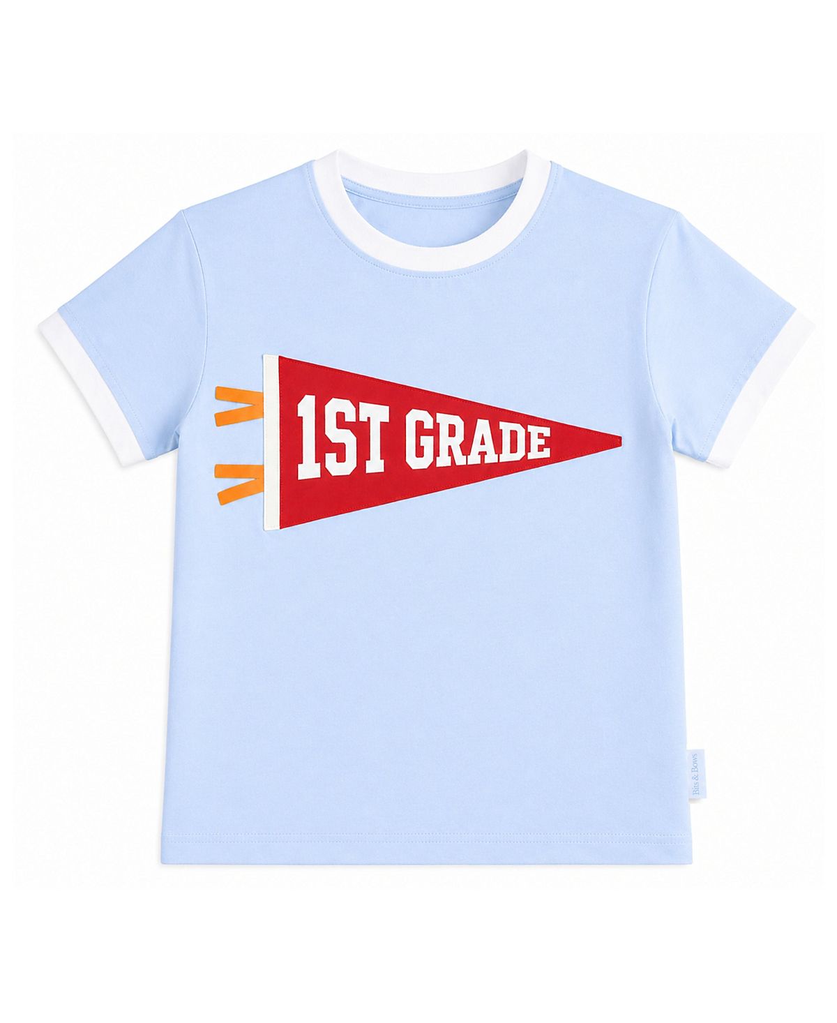 Bits & Bows Unisex 1st Grade Crewneck Tee - Little Kid, Big Kid