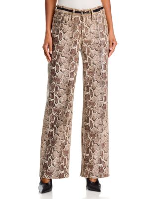The Maven Sneak High Rise Jeans in Royal Serpent