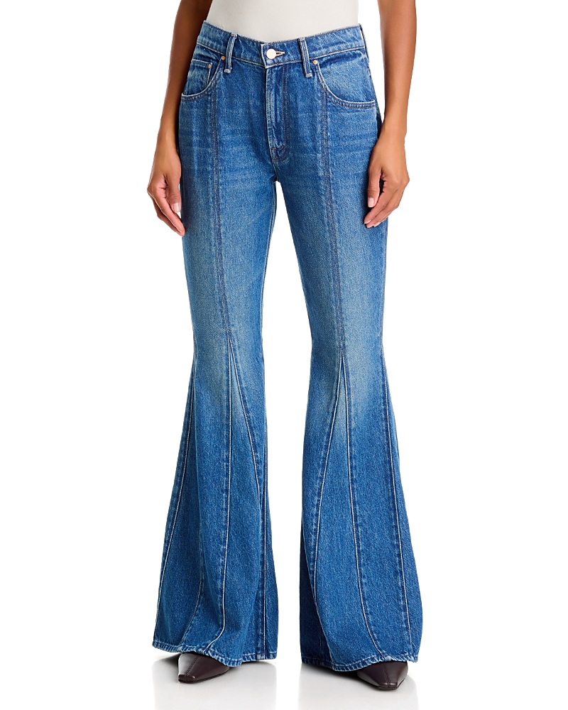 Mother The Seamed Dollop Heel Jeans in On Tap